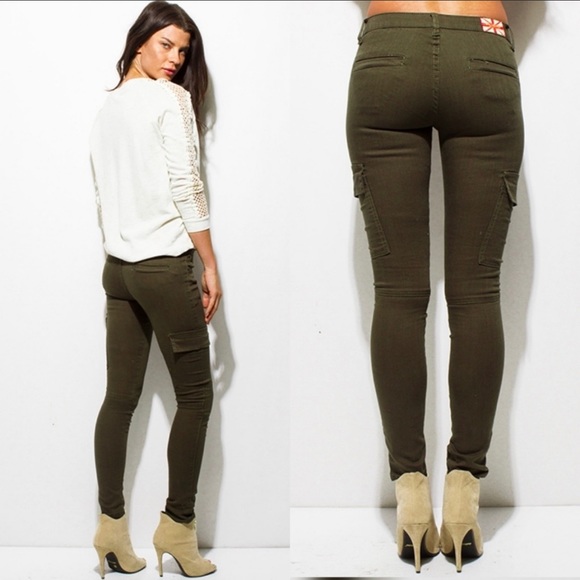Olive Skinny Jean! - Picture 6 of 7